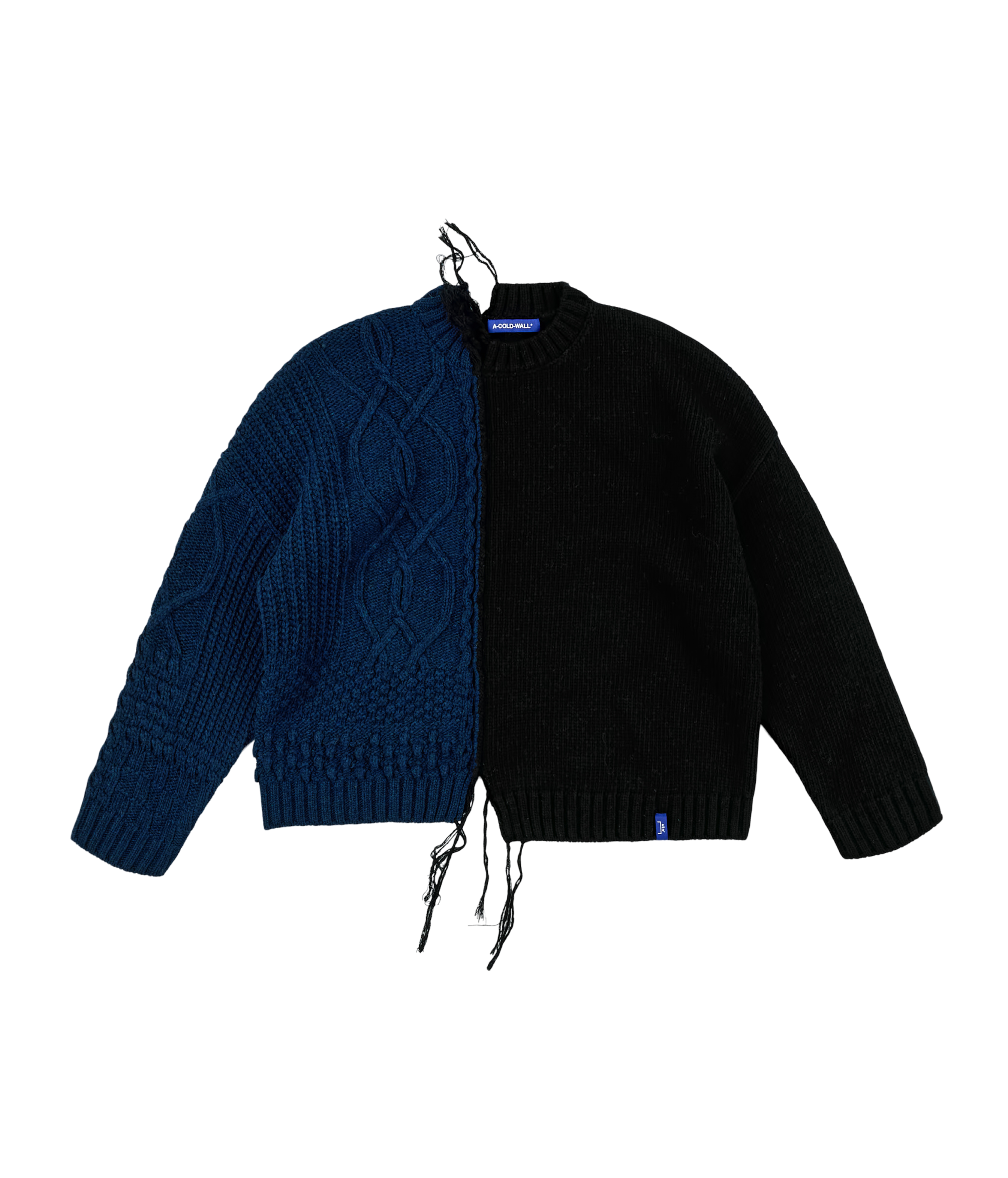 Ruptured Knit Blue Onyx