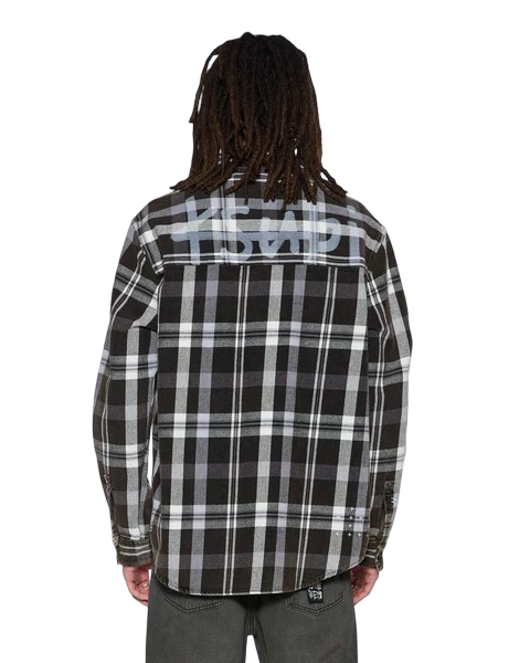 Rosebowl LS Shirt 1999 Black Check