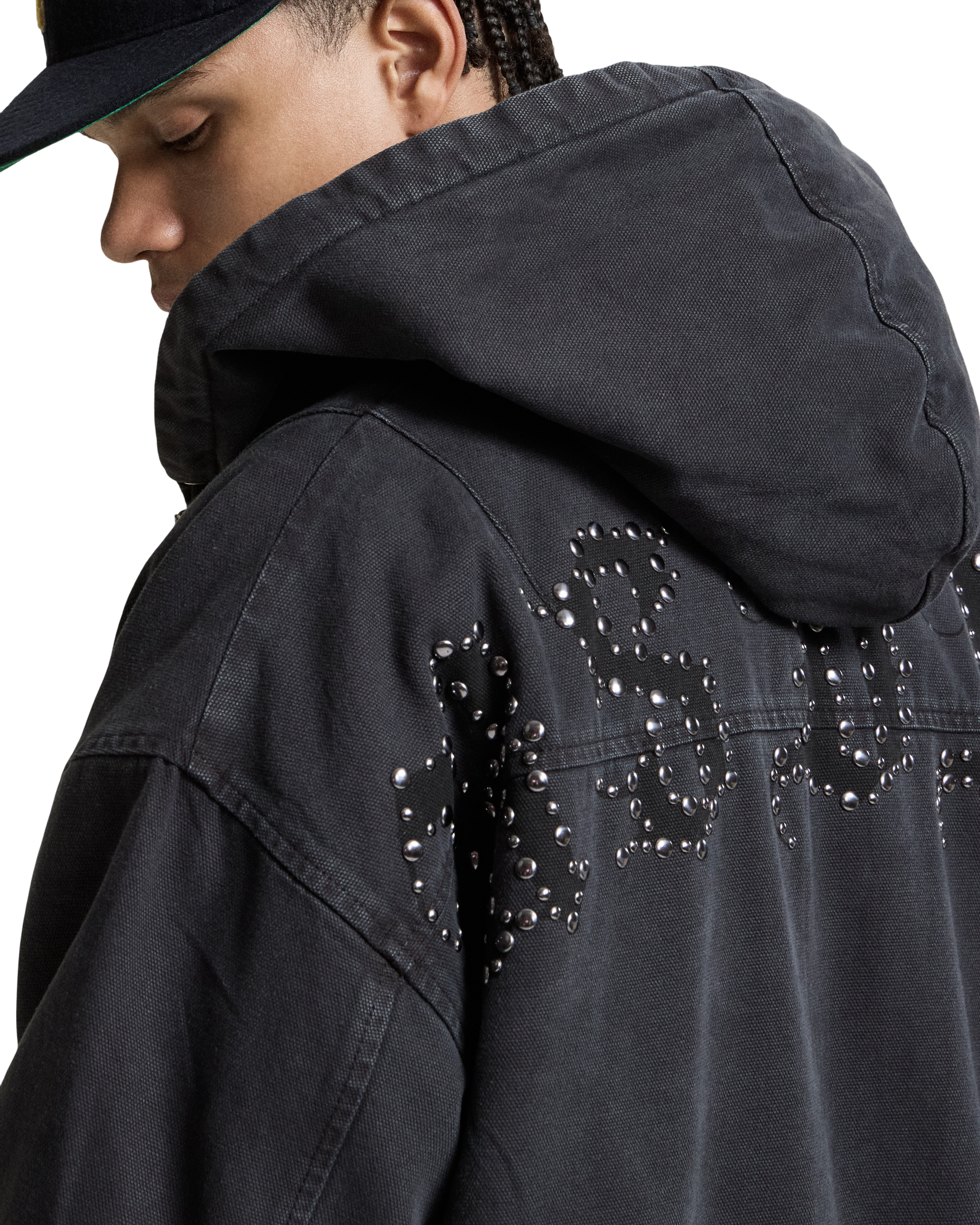 Bomber Jacket Stud Black