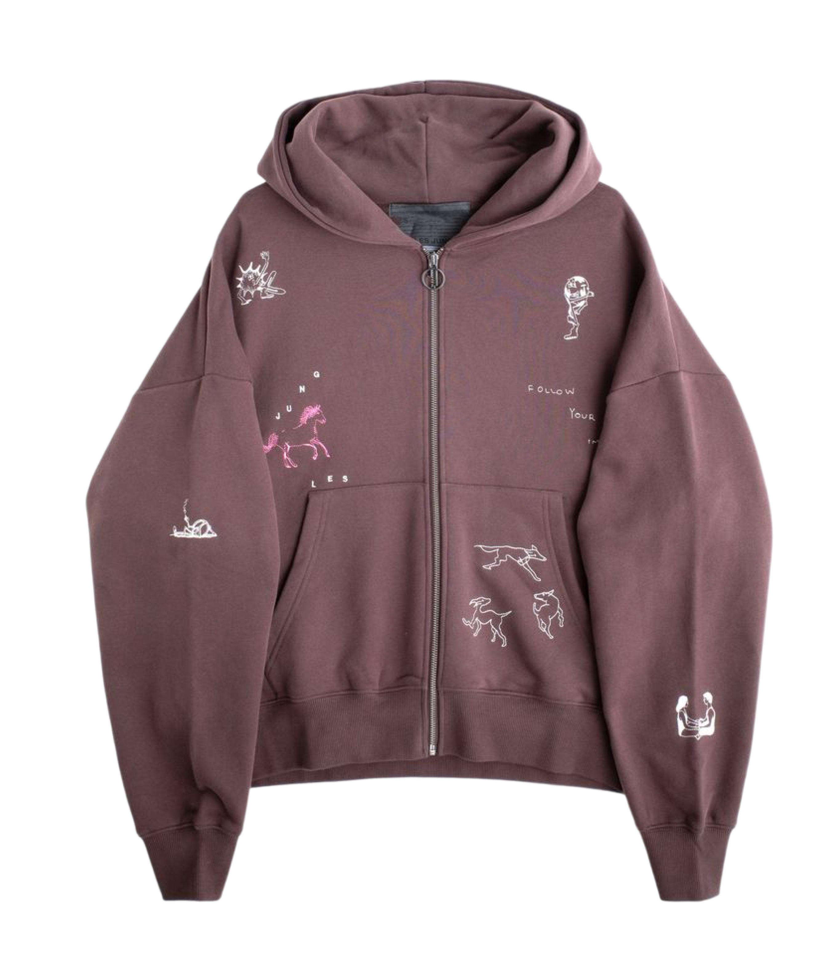 Jungles Impulses Zip Hoodie