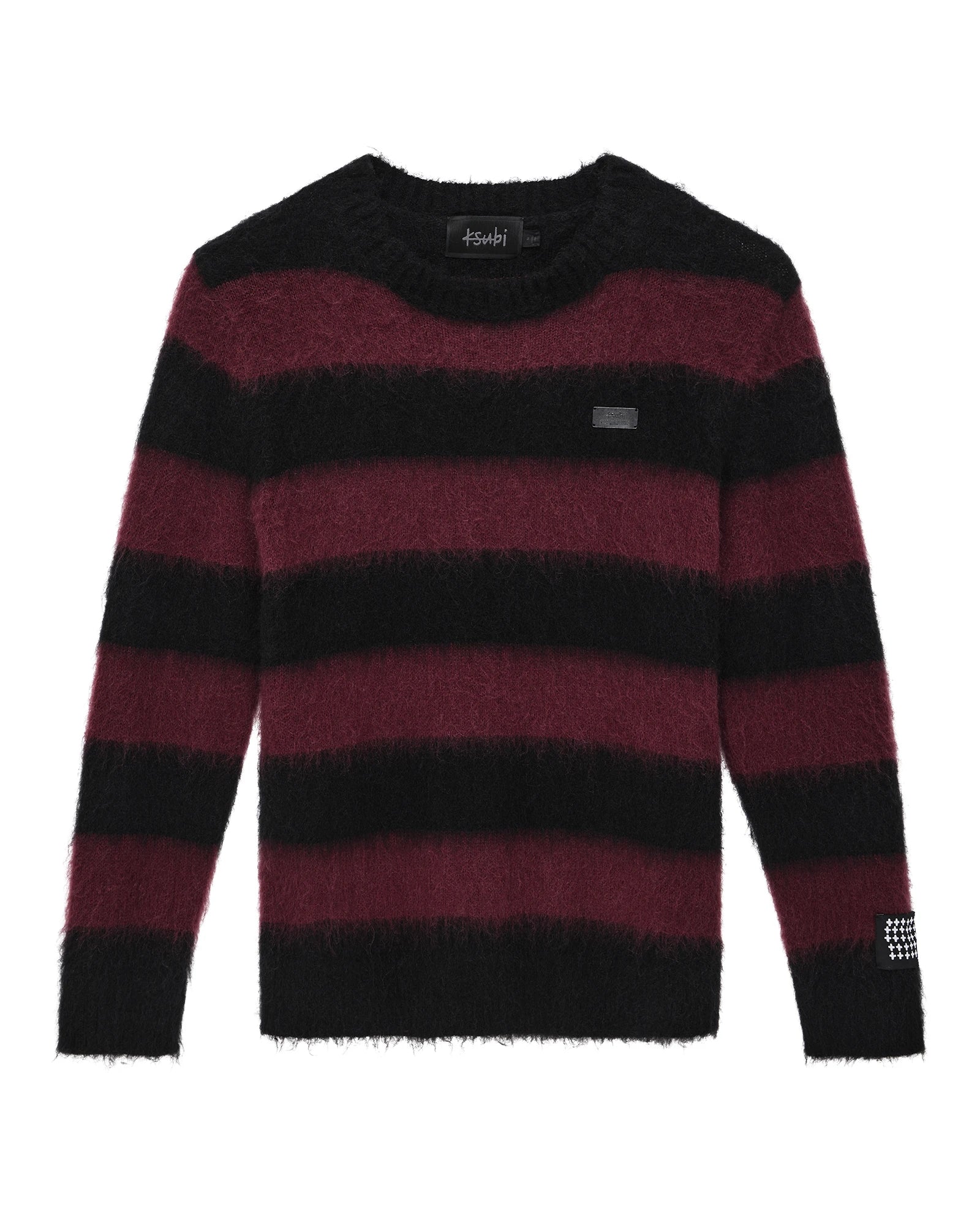 Rugged Mohair Knit Crewneck Ox