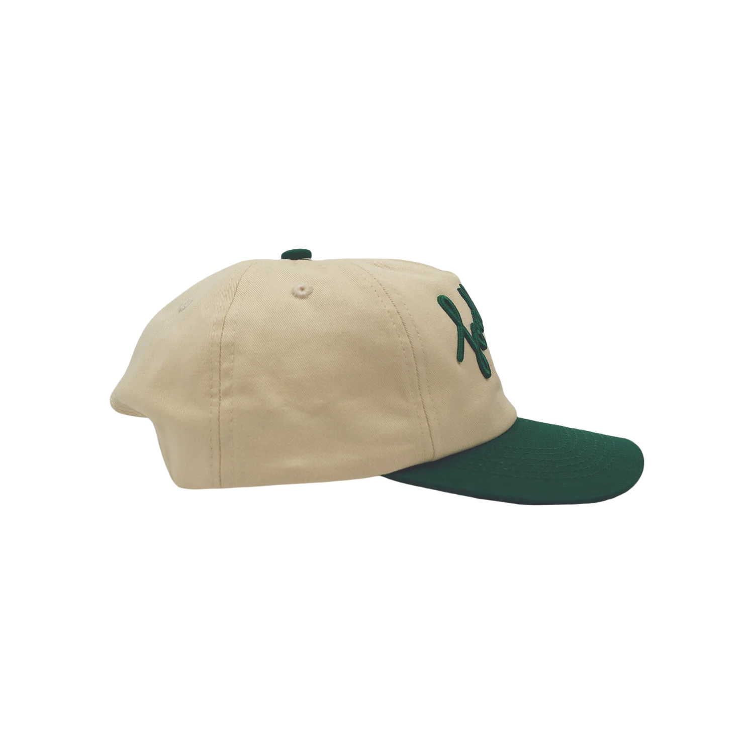 Todd Patrick 5 Panel -Cream Hat